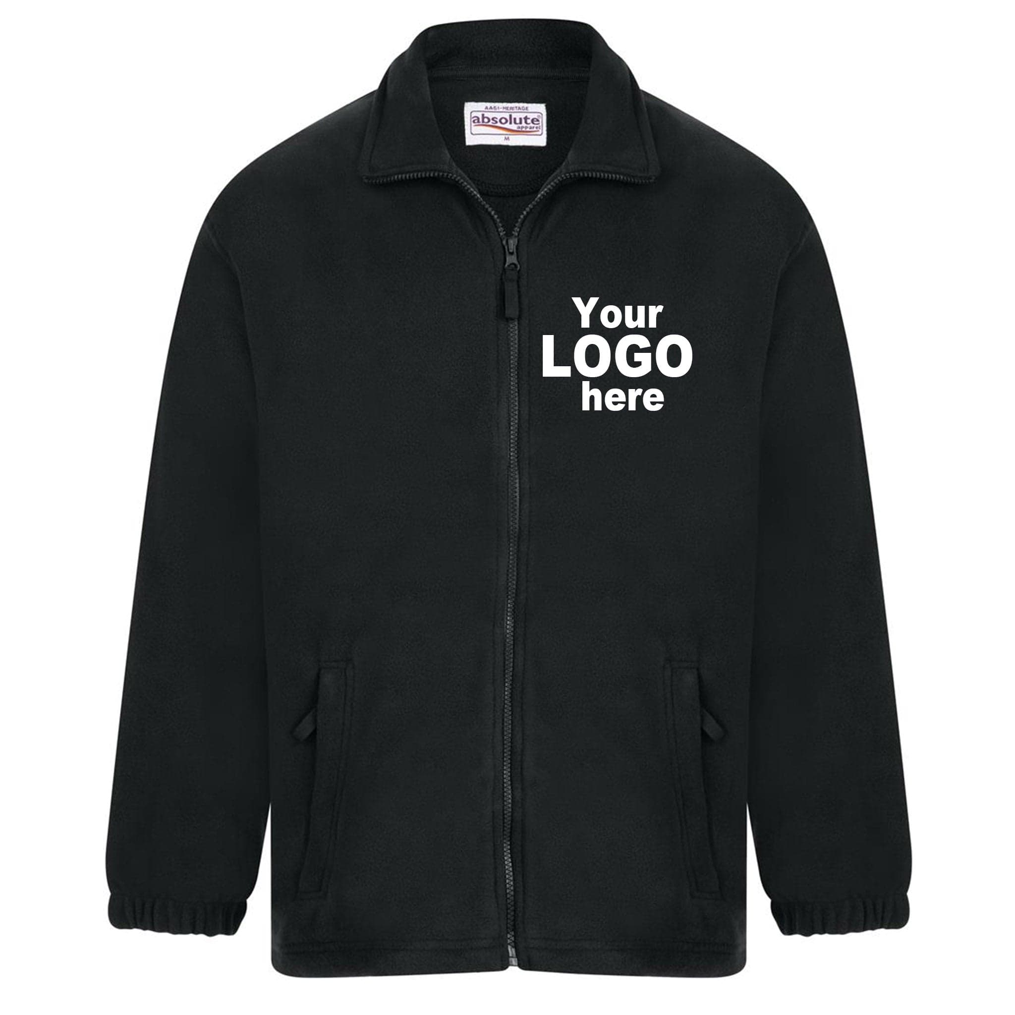 Full-zip fleece for embroidered Birmingham workwear